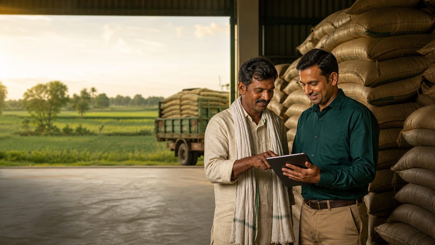 Nutriveta dealer and field representative planning local supply