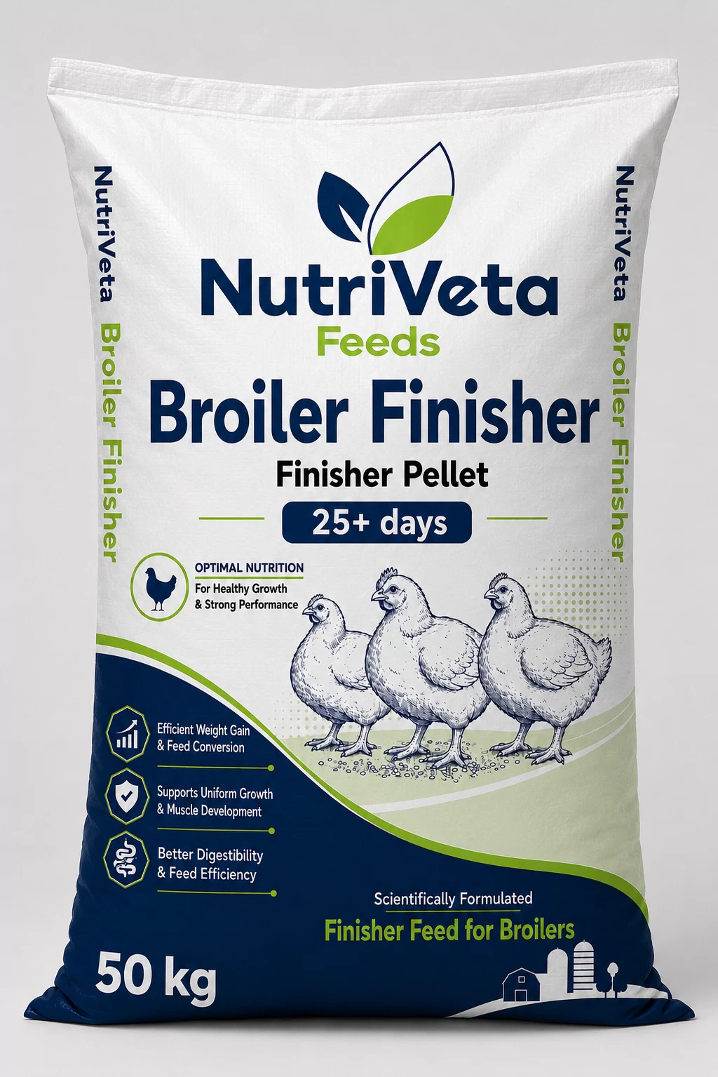 Nutriveta Broiler Finisher feed bag