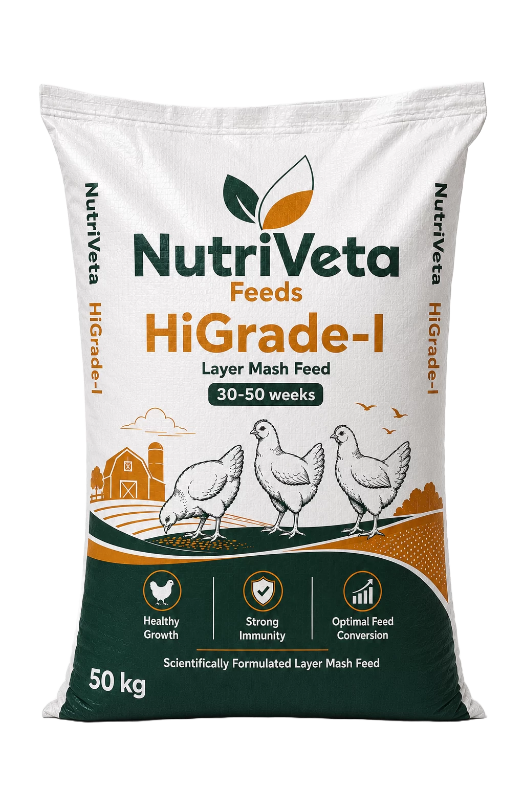 Layer poultry nutrition for every stage.